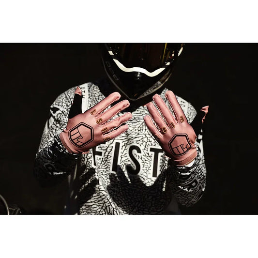 Guantes earth stocker con correas