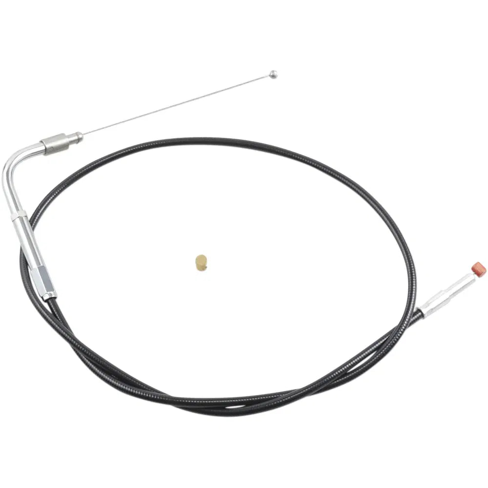 Cable de acelerador/ralentí de vinilo negro