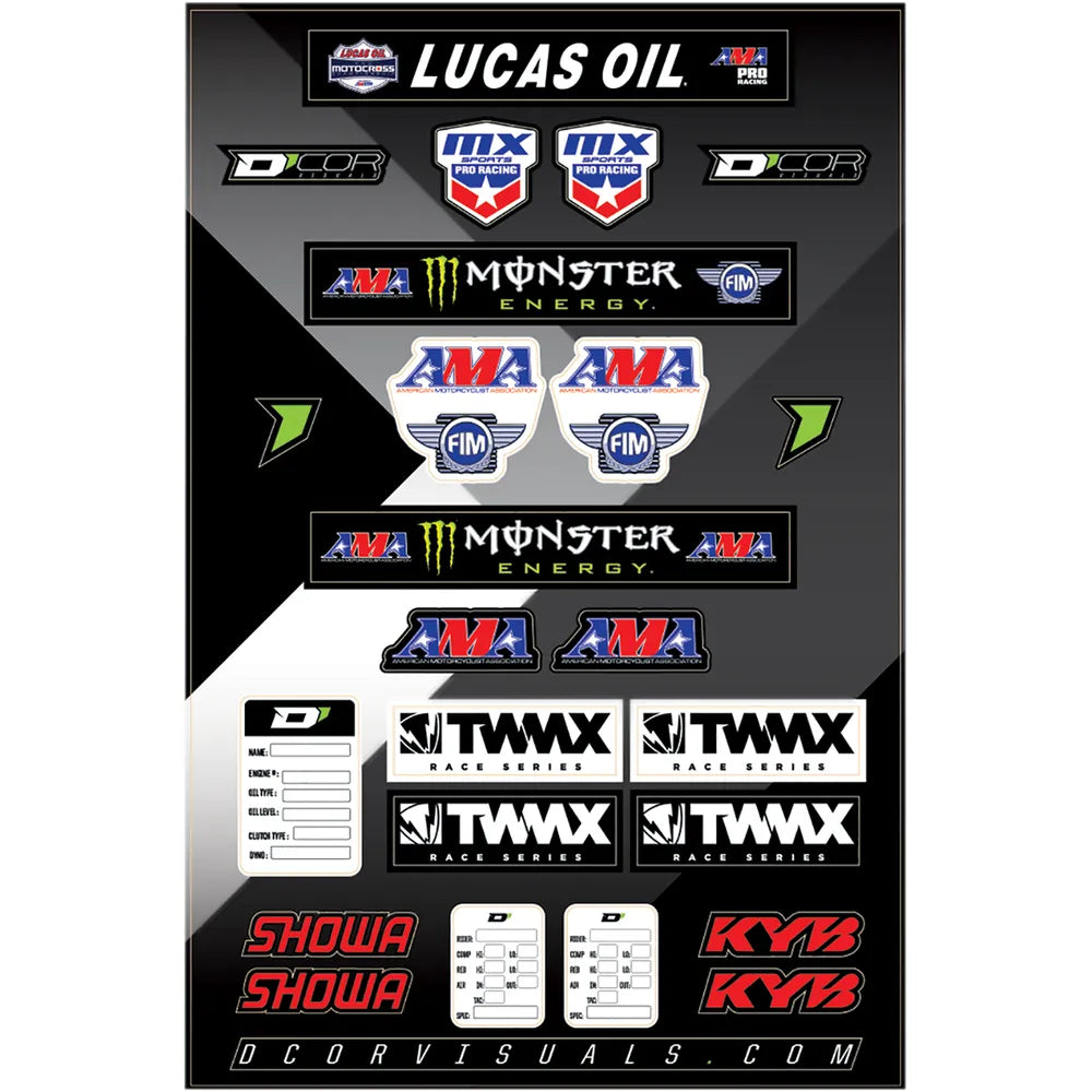 Decal Sheet - Logos