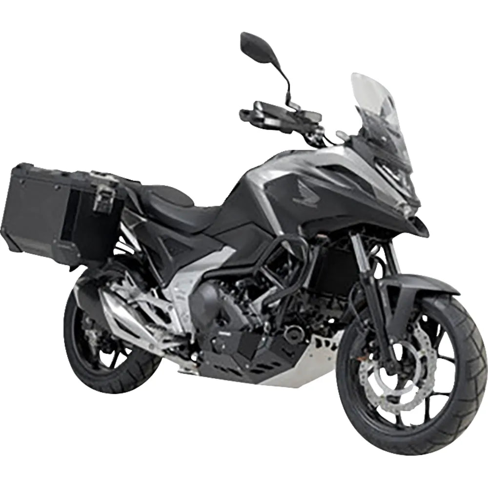 TRAX ADV Aluminum Case System - Black - Honda NC750X '20-'24