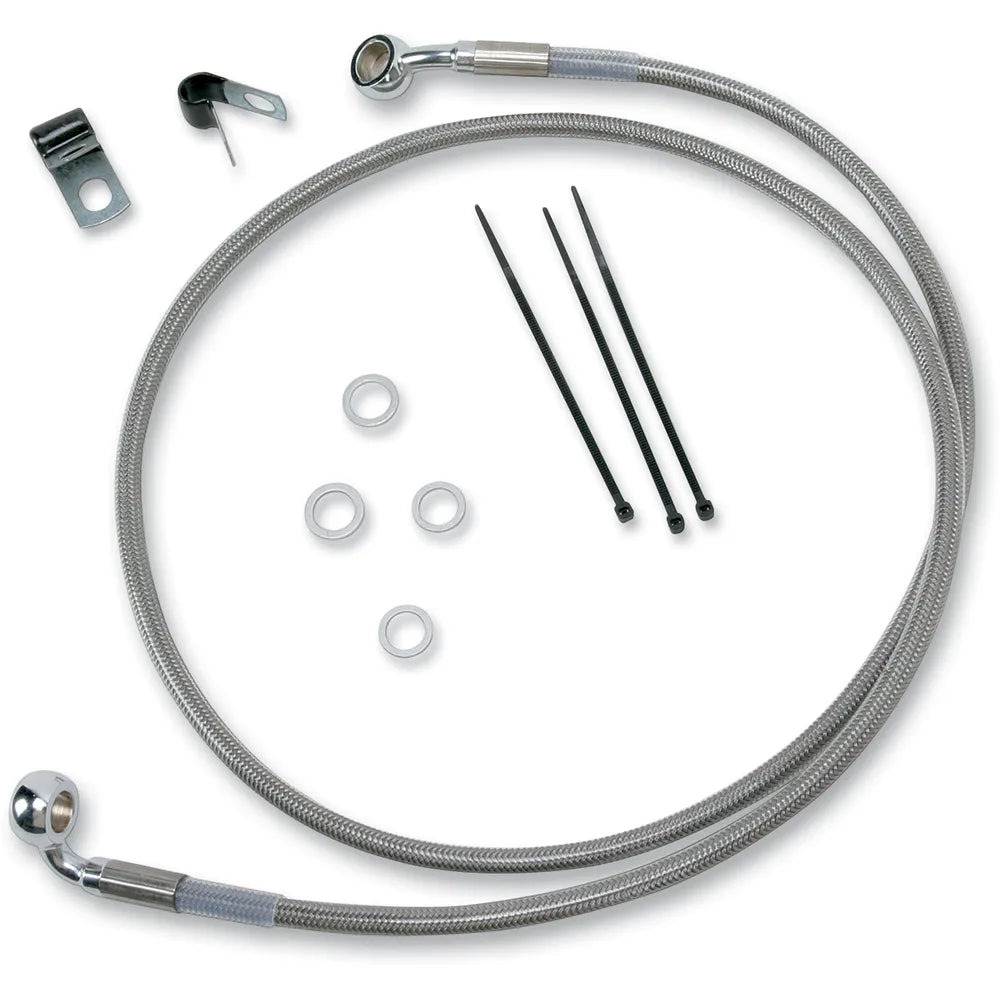 Línea de Freno Delantero de 2" Acero Inoxidable Para Softail