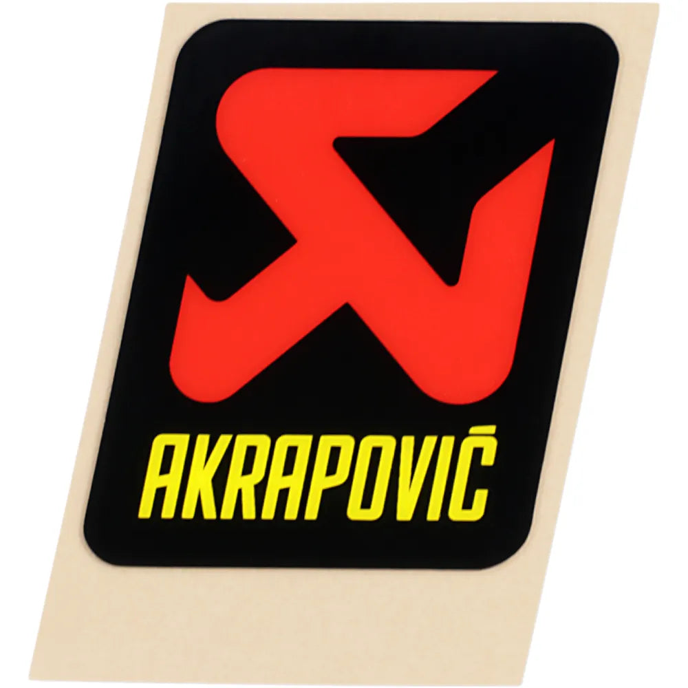 Etiqueta de reemplazo - Akrapovic