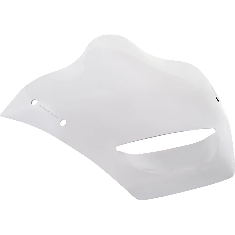 Parabrisas Memphis Shades BRL Race Bubble Vented Vented BRL Race Bubble 4" '23-'26 Road Glide