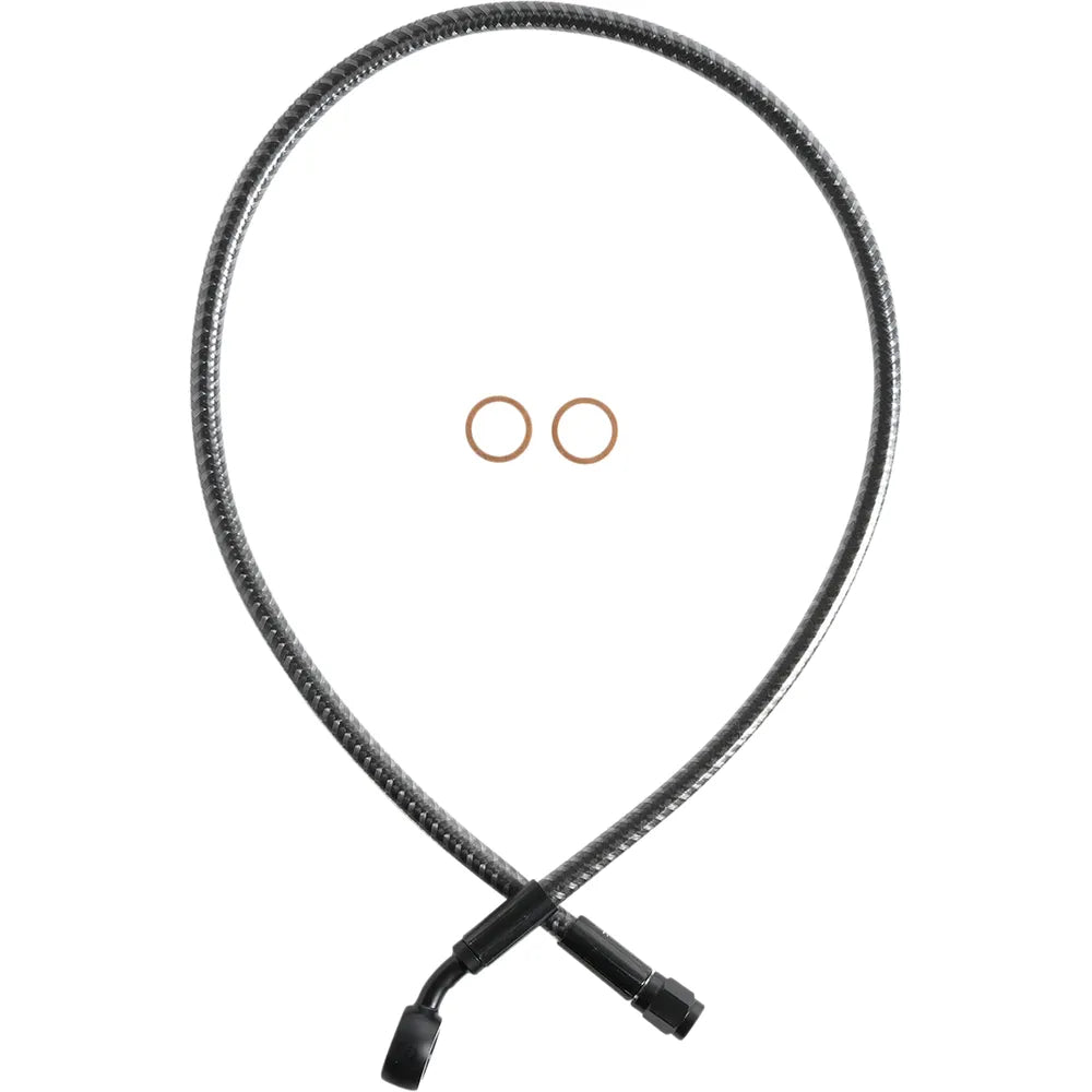 KARBONFIBR Designer Series Kit de freno superior delantero específico ABS - Línea de freno - Delantero - 12 mm - 35° - 26" - KARBONFIBR