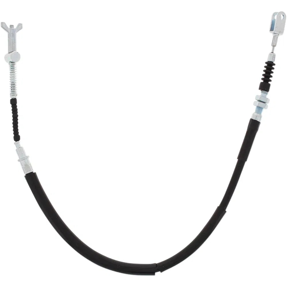 Cable de freno de vinilo negro.