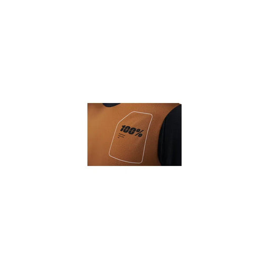 Playera 100% Ridecamp - terracota/negro