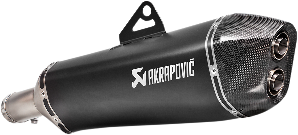 Escape Akrapovic - Muffler - Titanium - Black