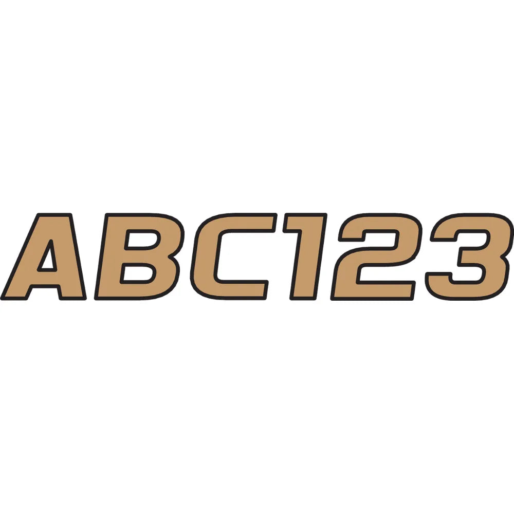 I.D. Sticker Kit - 700 Series - Brown