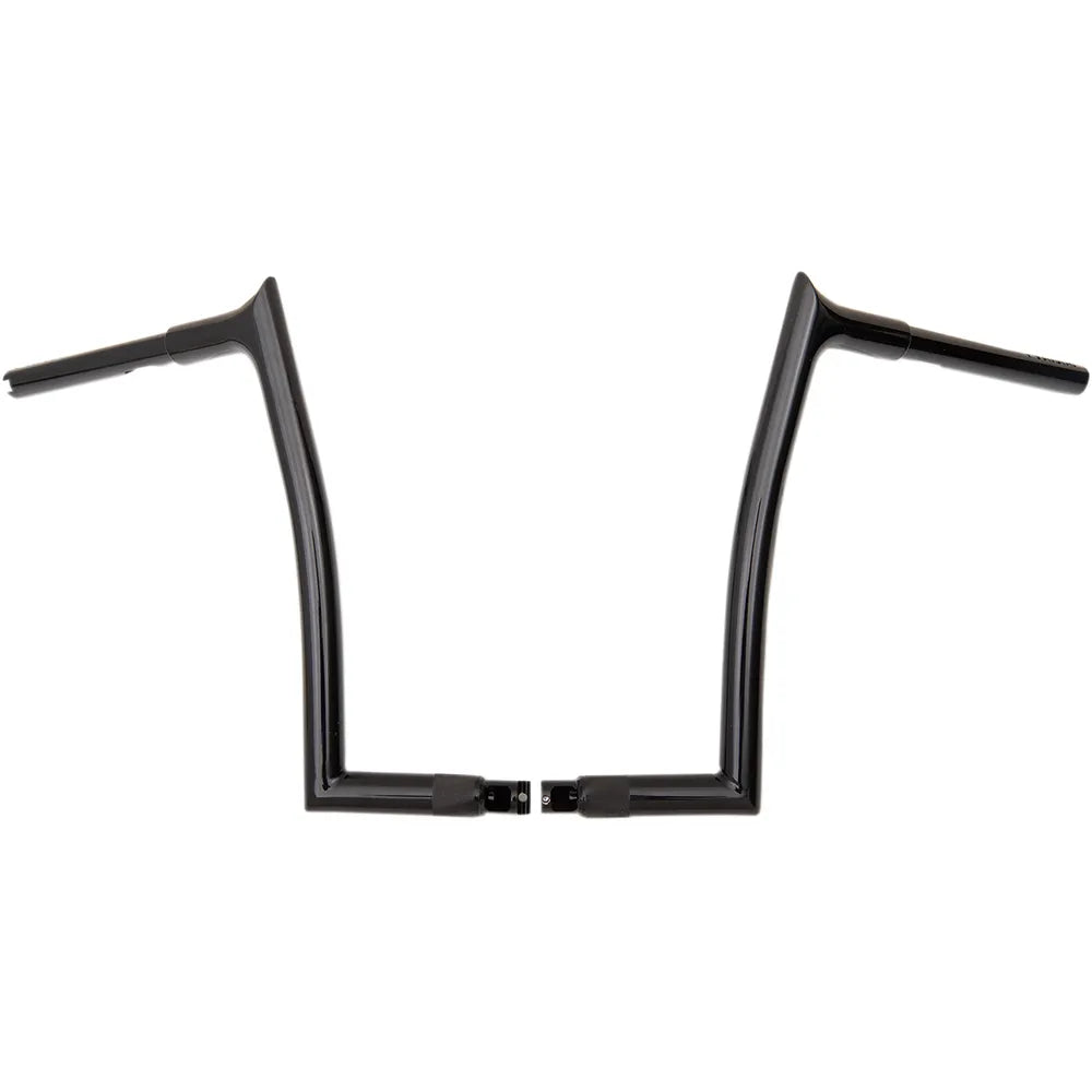 Black 14" Pointed Top Handlebar