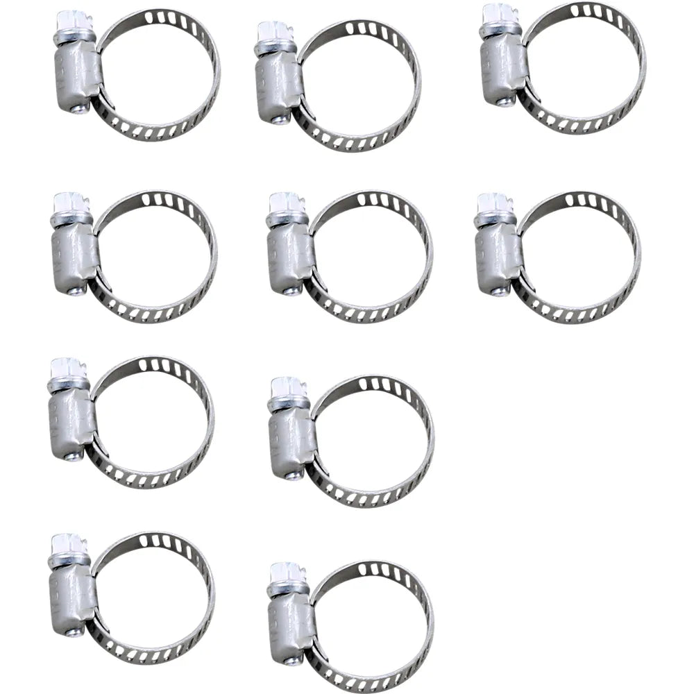 Mini Abrazaderas de Acero Inoxidable 10 Piezas