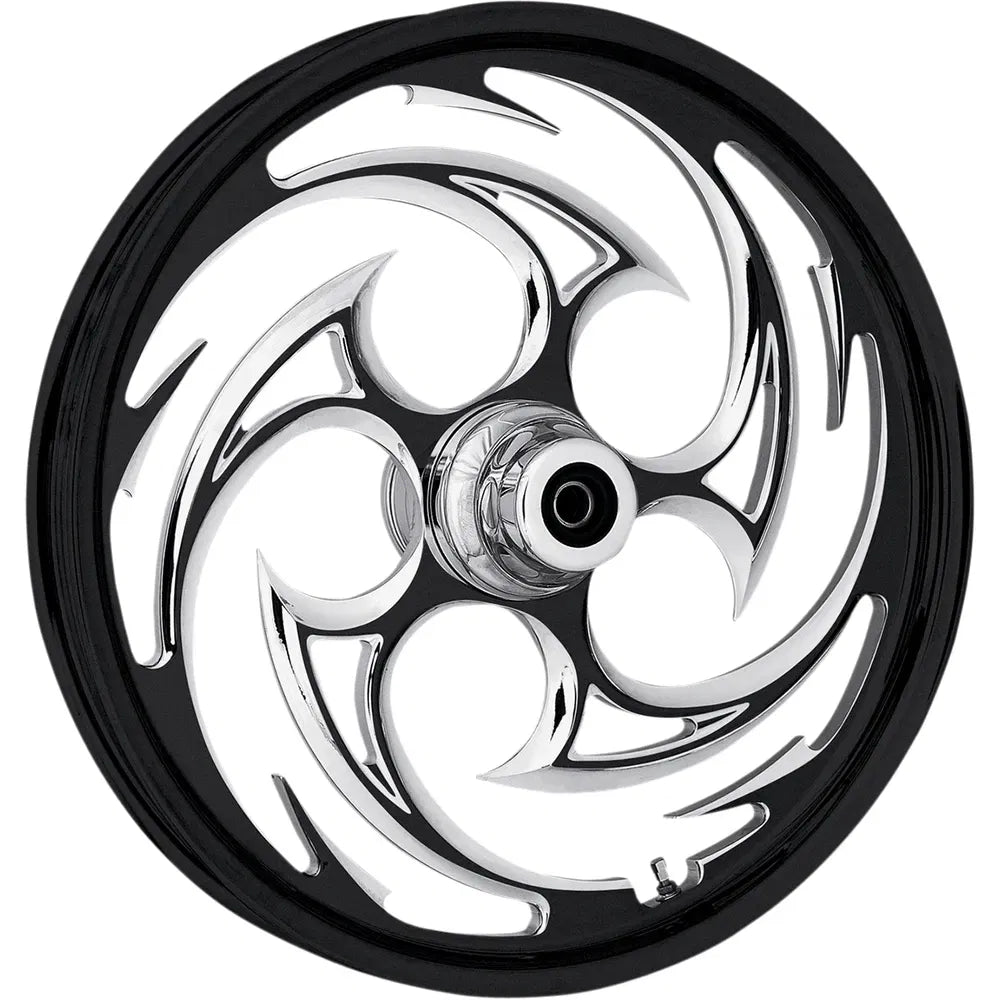 Savage Eclipse Front Wheel - Dual Disc/ABS - Black - 23"x3.75" - '08+ FLT