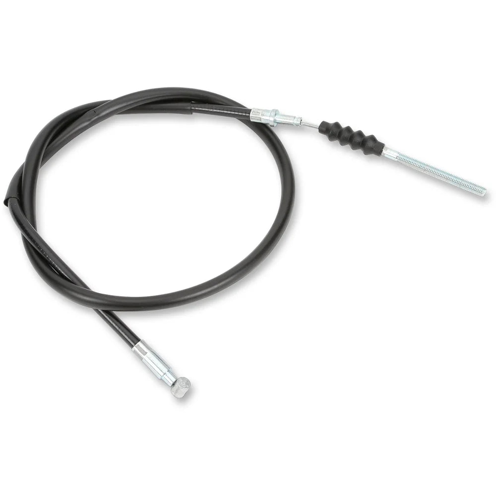 Cable de freno de vinilo negro.