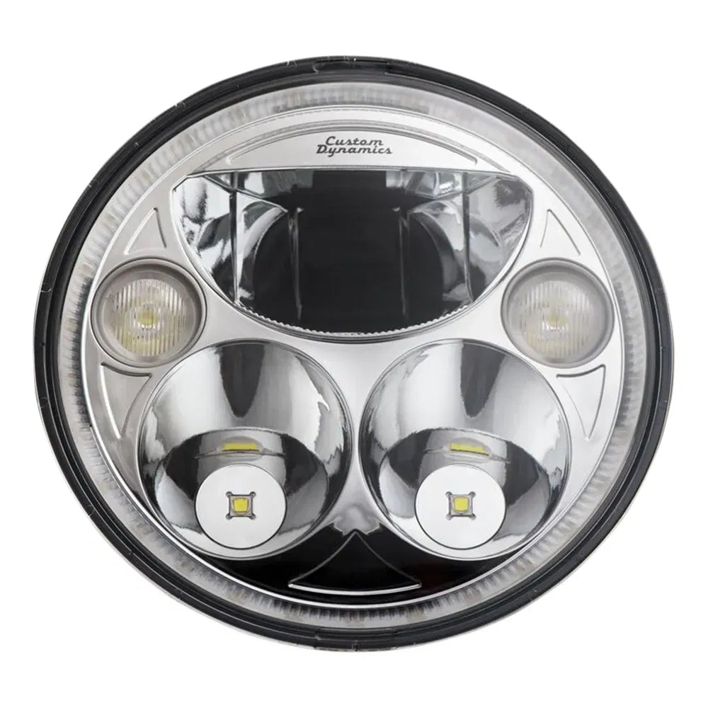 7" TruBEAM® Headlamp - Chrome - Chief