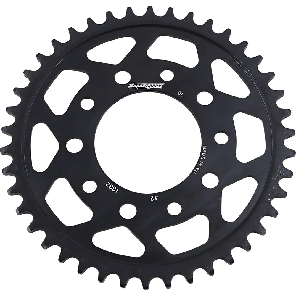 Sprocket - Rear - Steel - Black - 42 Tooth