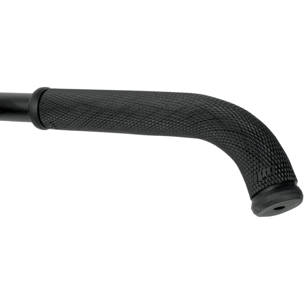 Grips - Rubber - 8" - Black