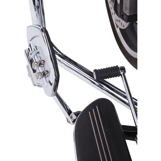 Plancha Twin Rail - Con Adaptador - Cromo
