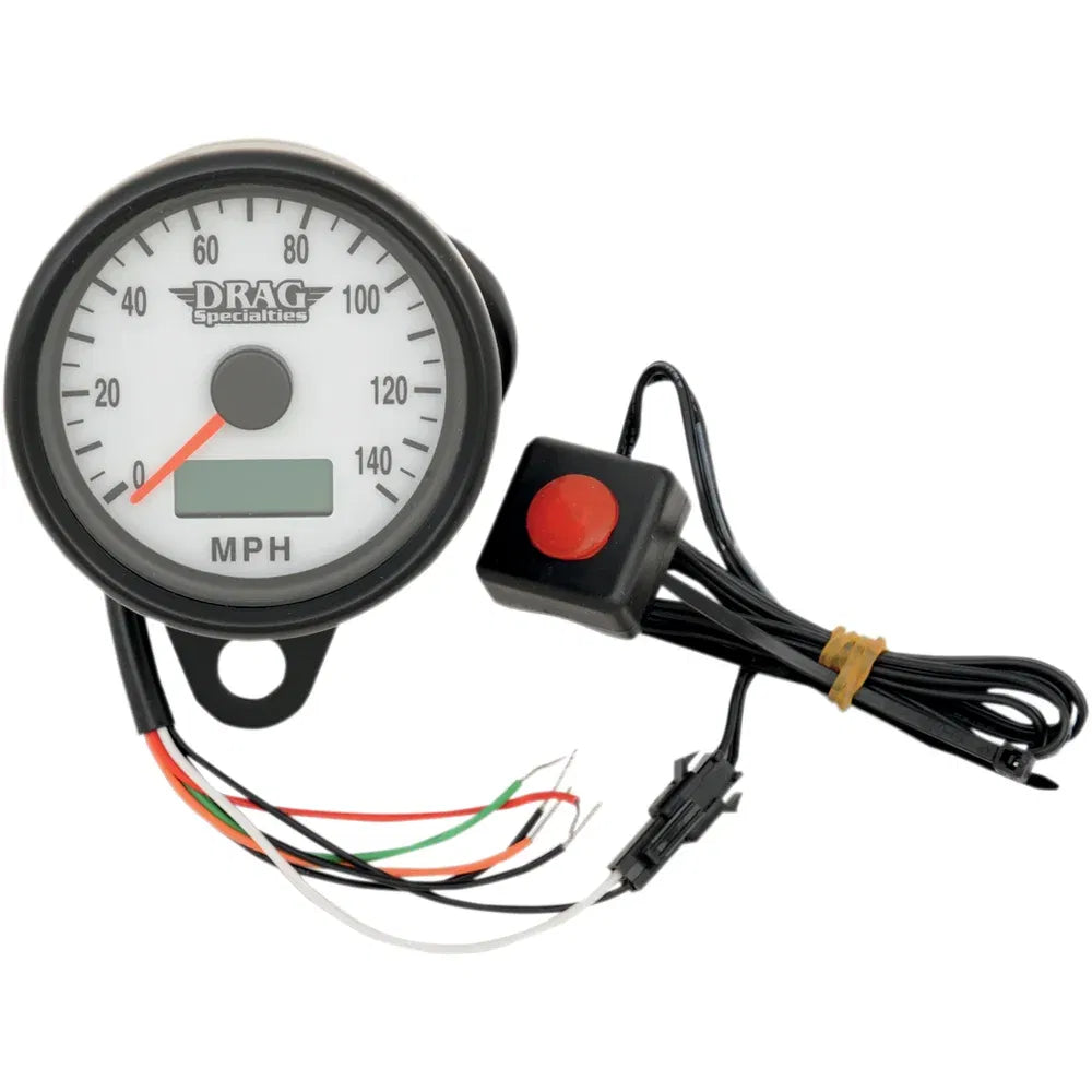 Mini velocímetro electrónico programable con cuentakilómetros/cuentakilómetros parcial