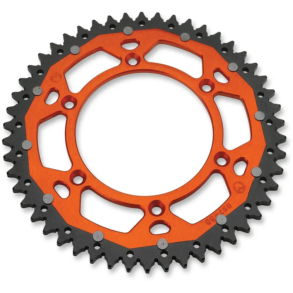 Dual Sprocket MSE - Orange - 50-Tooth