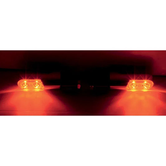 Señales de giro atornilladas con led de encendido: traseras