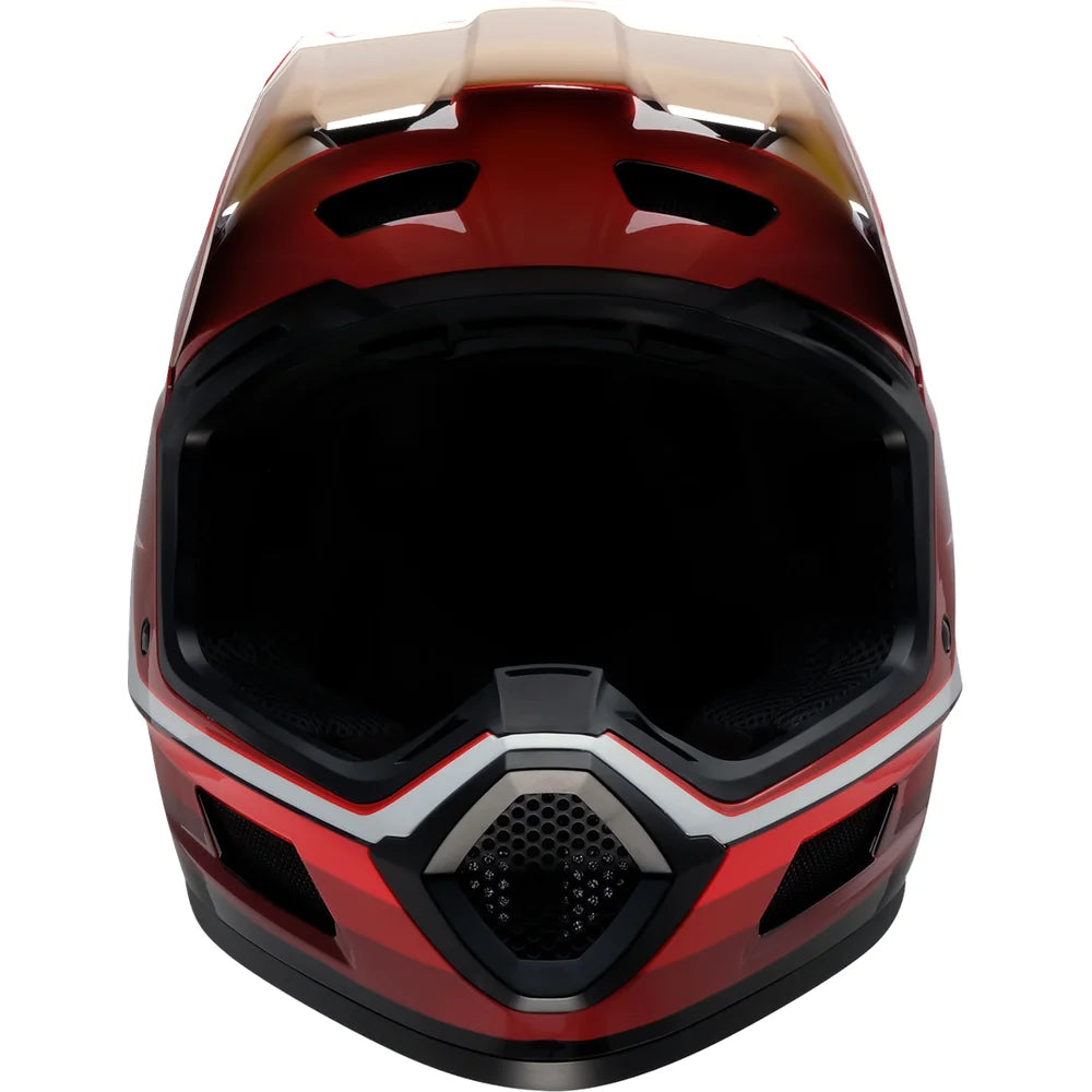 Casco dirt maxx vortex rojo/blanco