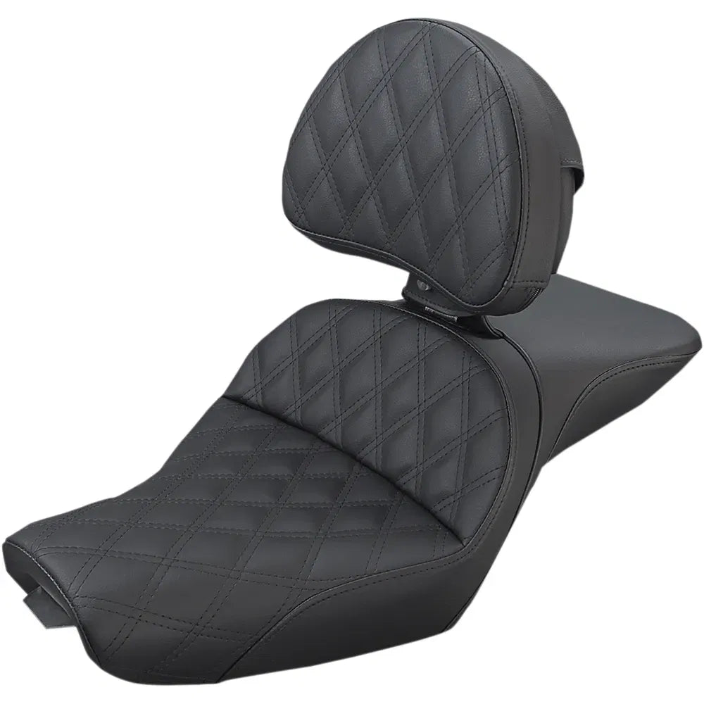 Asiento Saddlemen Explorer With Lattice Stitched XL '04-'20 Black