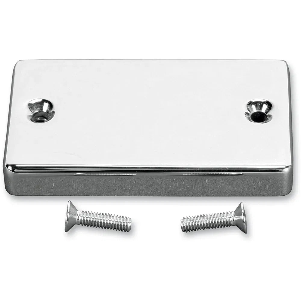 Master Cylinder Cover - Smooth - Suzuki - Chrome