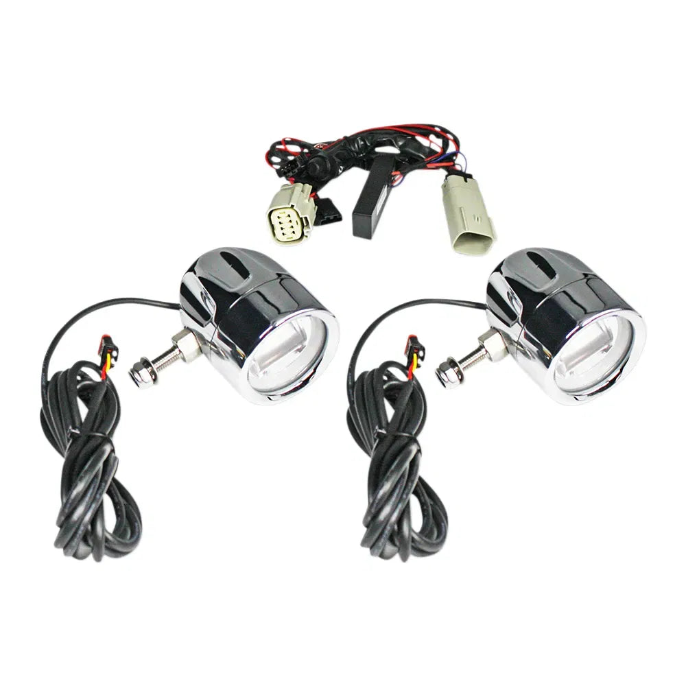 LED Fog Light - Trike - Chrome
