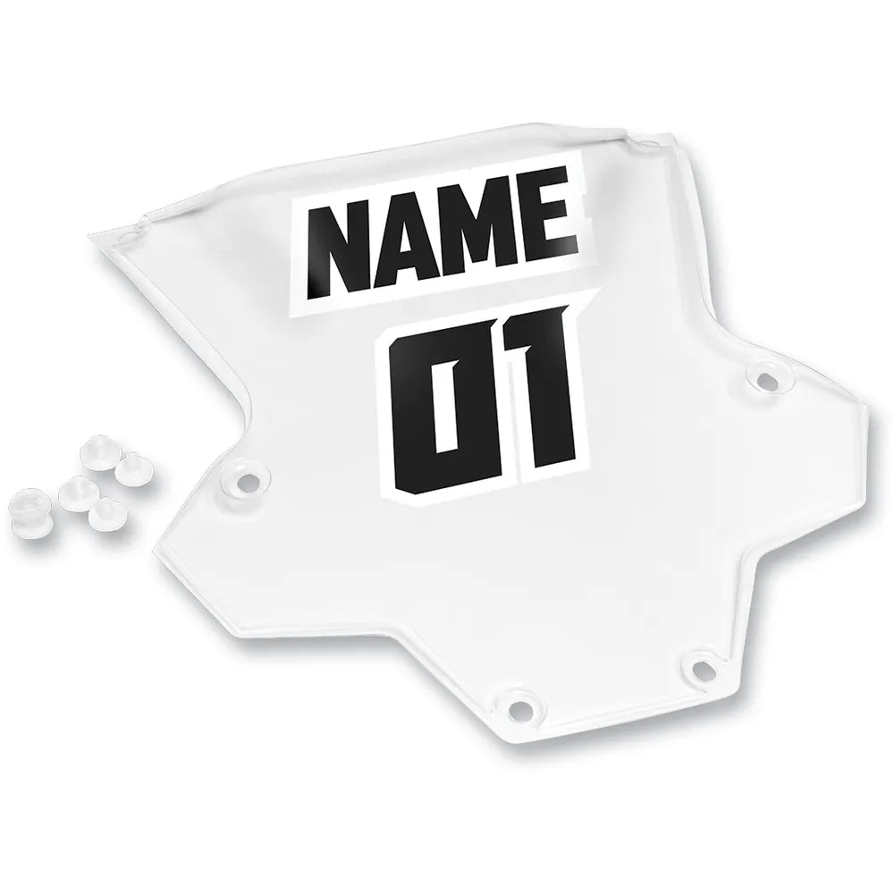Sentinel XP-GP Number Plate - Clear