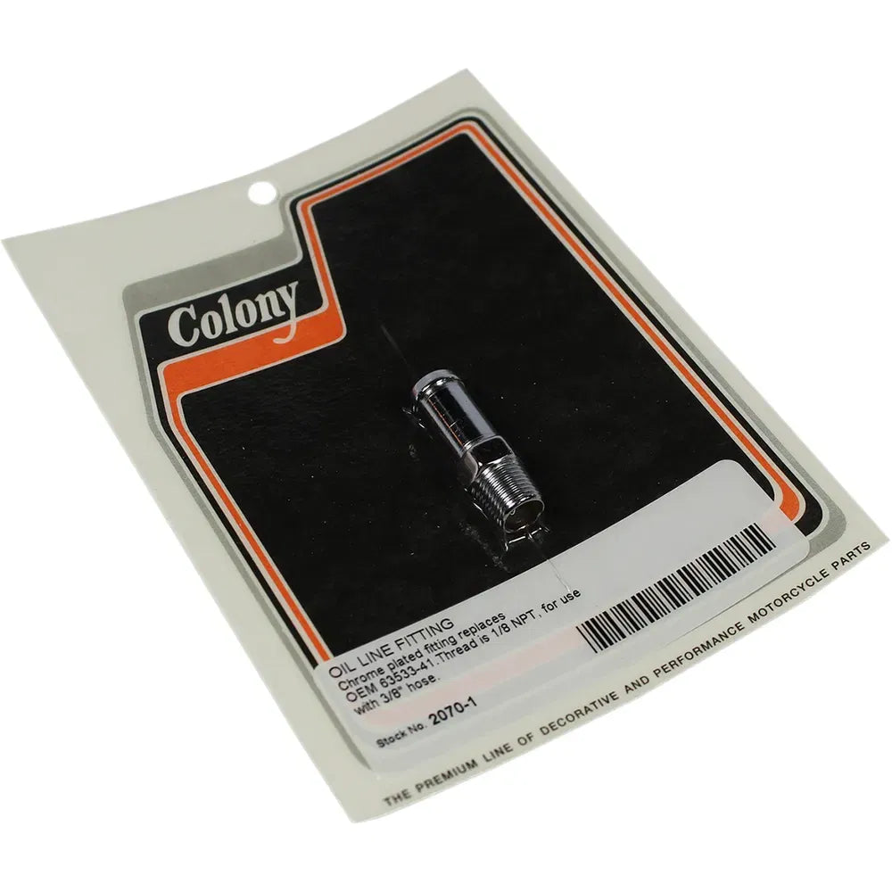Fitting Oil Line Original Equipment#63533-41