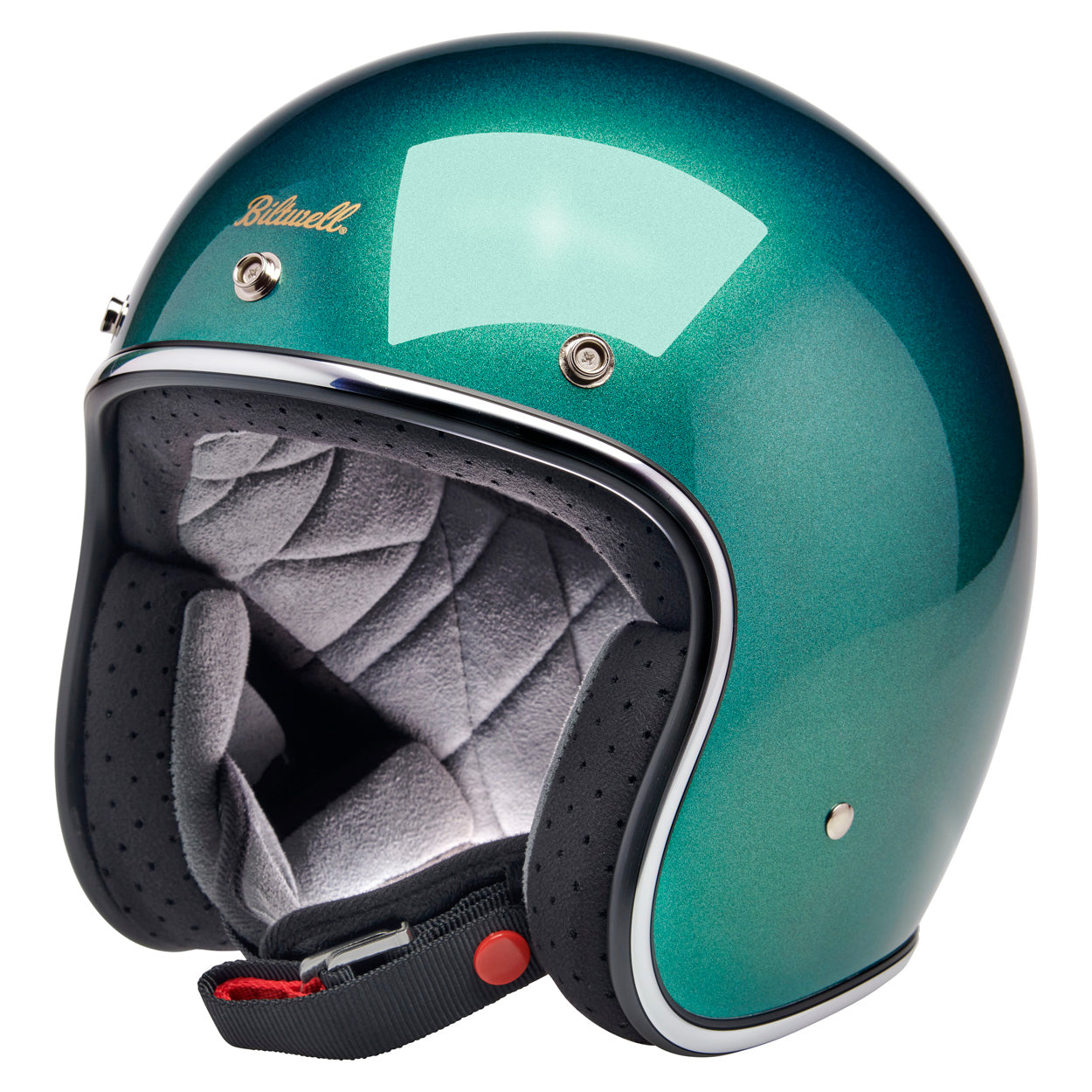 Casco Biltwell Bonanza - verde metalico catalina