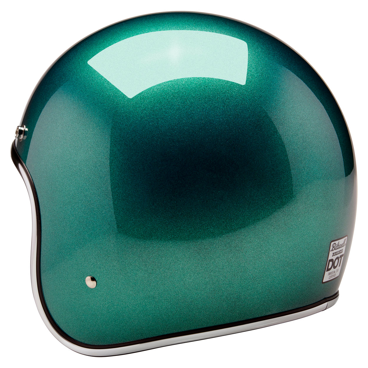 Casco Biltwell Bonanza - verde metalico catalina