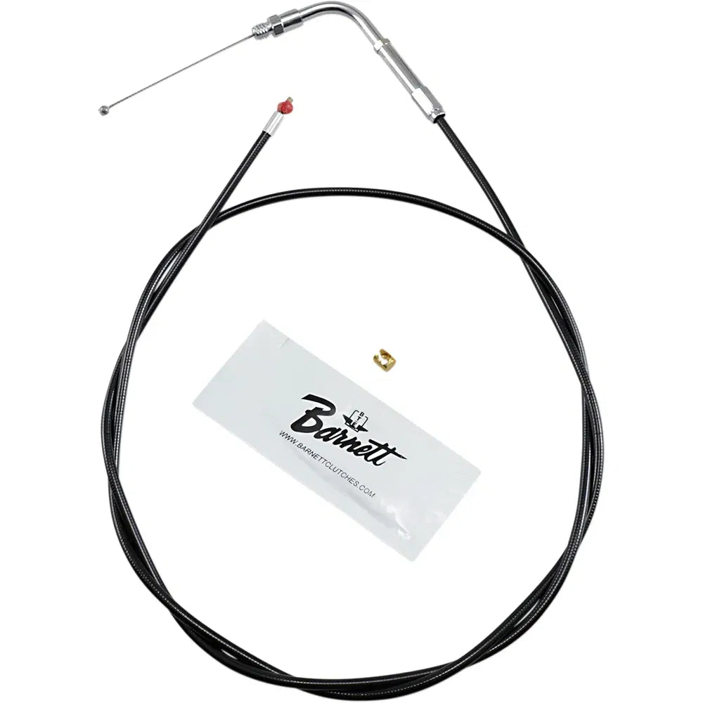 Cable de acelerador/ralentí de vinilo negro