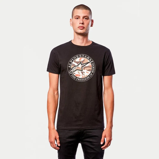 Playera Alpinestars Dot Camo - Negro