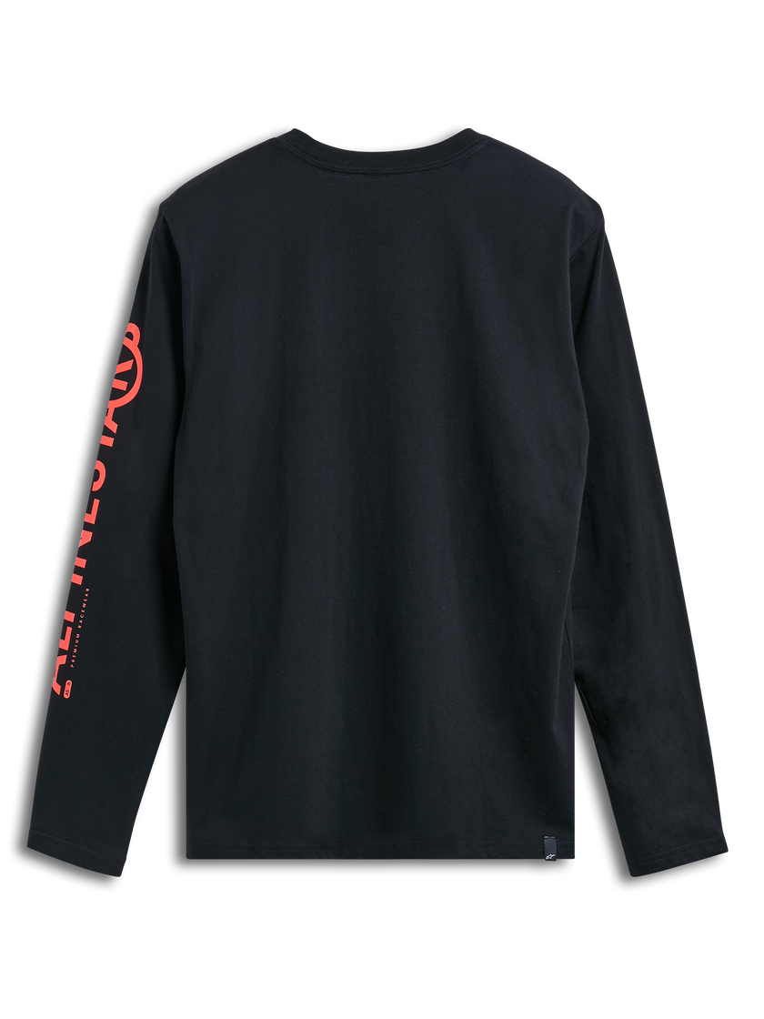 Playera manga larga Alpinestars Committed CSF - negro