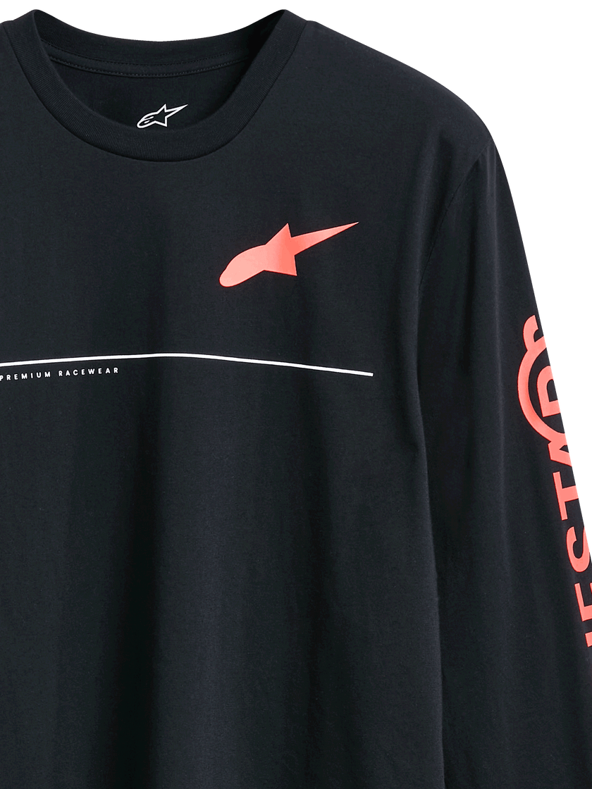 Playera manga larga Alpinestars Committed CSF - negro