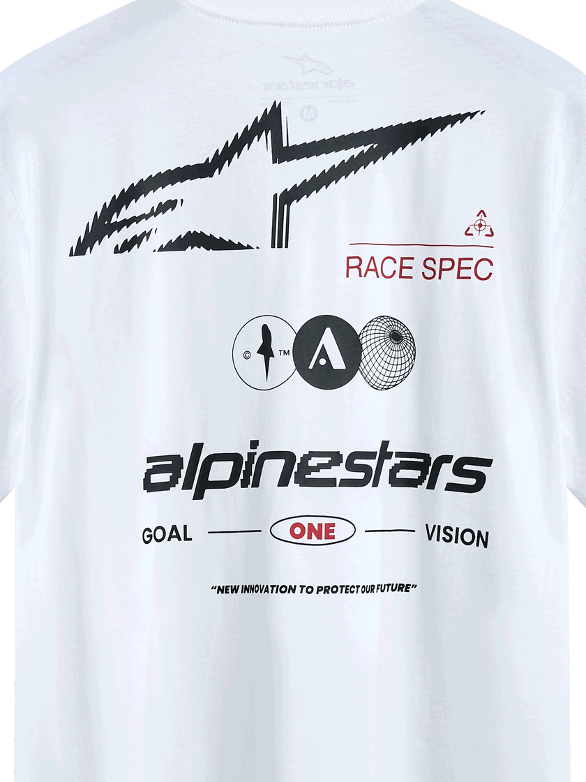 Playera Alpinestars Asym CSF - blanco