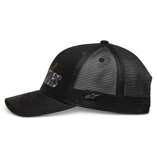 Gorra Alpinestars Reblaze Multicamo - Negro Militar
