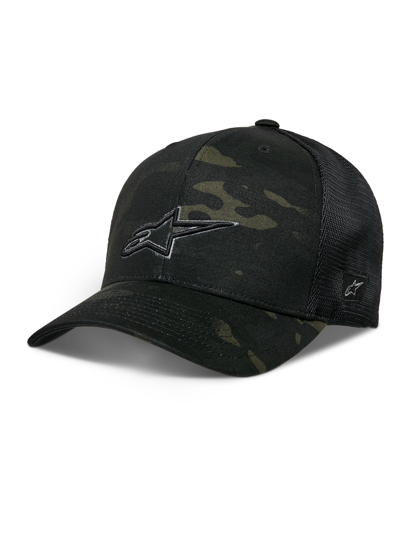 Gorra Alpinestars Recon Camo Trucker Negra
