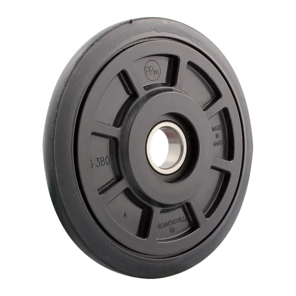 Idler Wheel with Bearing 6205-2RS - Without Insert - Black - Group 7 - 6.38" OD x 1" ID
