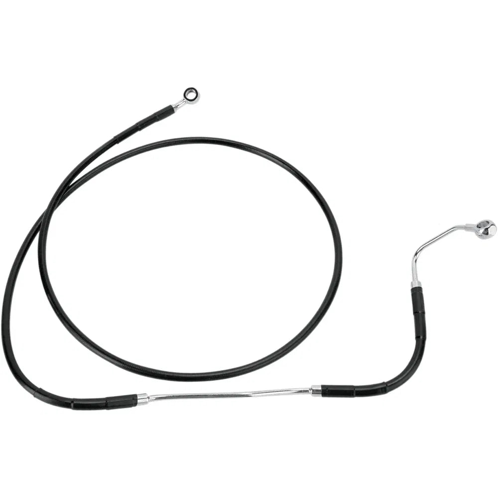 Kit de línea de freno de vinilo negro de longitud extendida