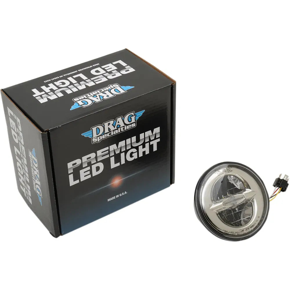 5.75" Reflector Style LED Headlamp - Chrome