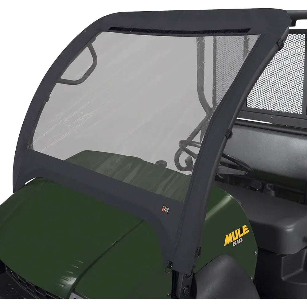 Windshield - Black - Mule 600