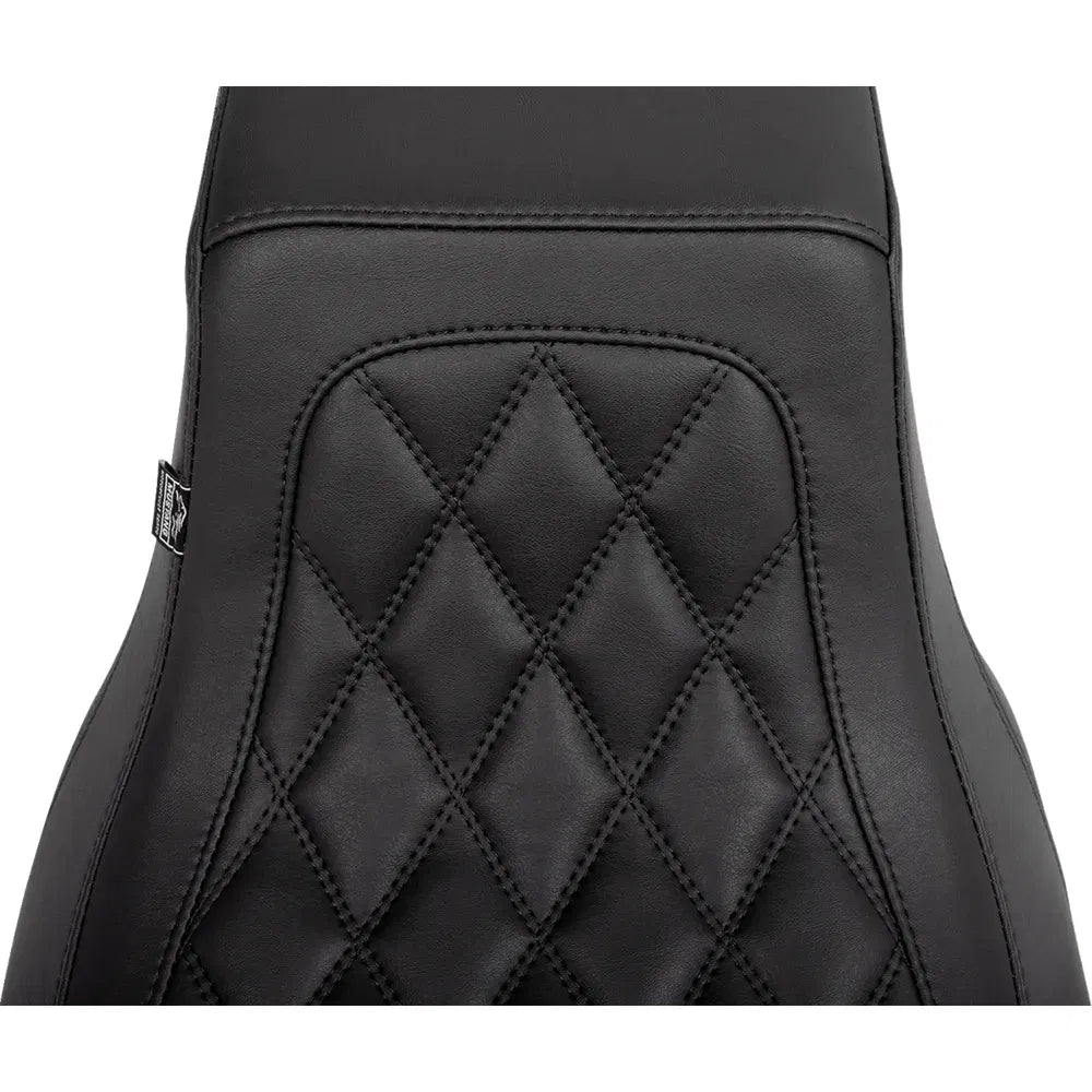 Asiento con respaldo cuadrado de doble diamante