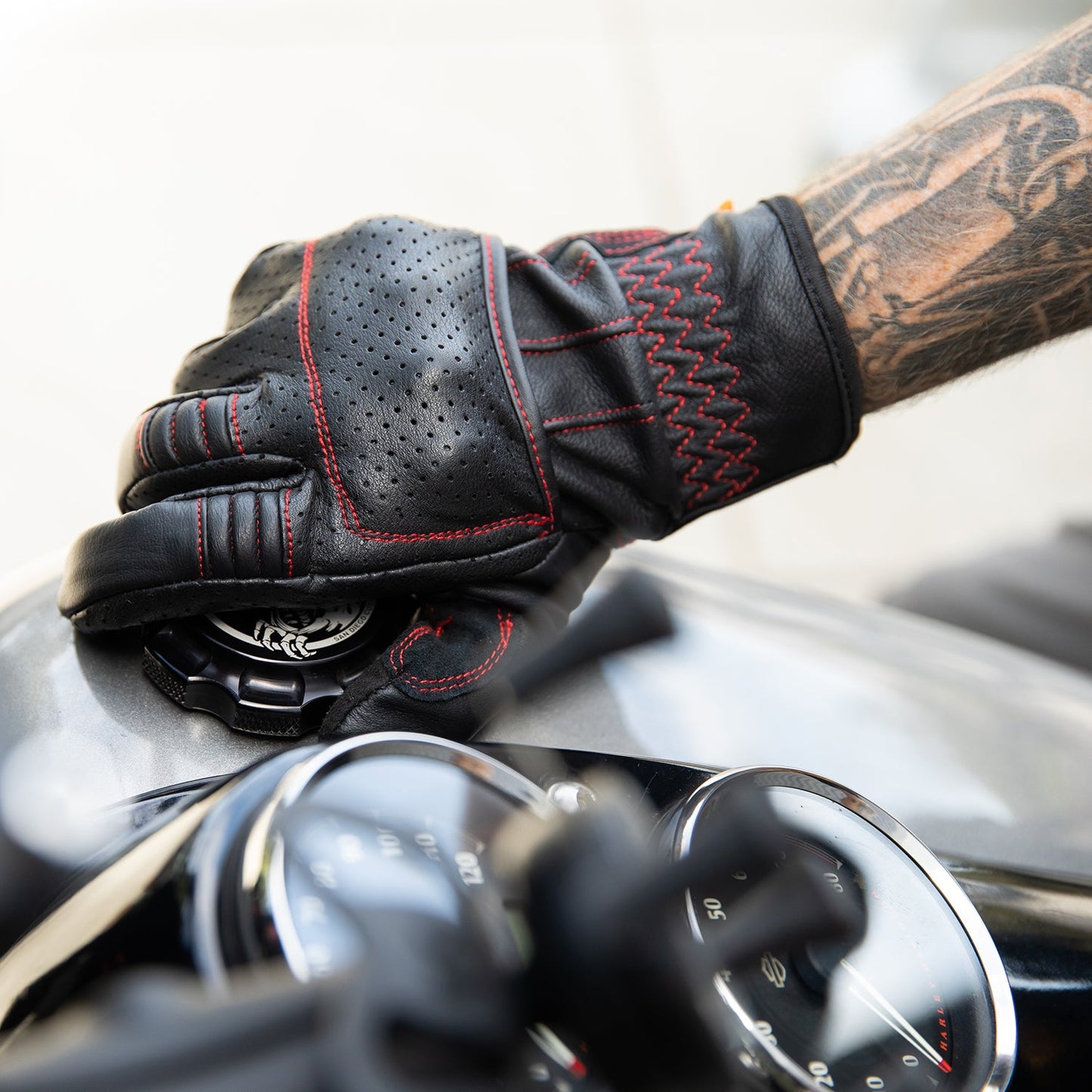 Guantes Biltwell Borrego - redline