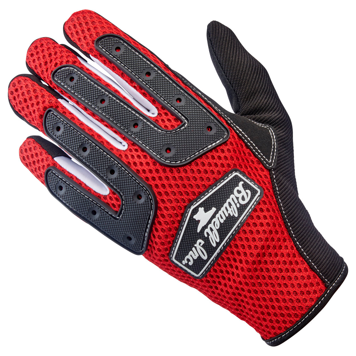 Guantes Biltwell Anza - rojo/negro