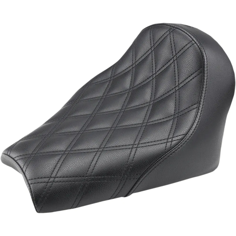 Renegade Solo Seat - Lattice Stitched - Black