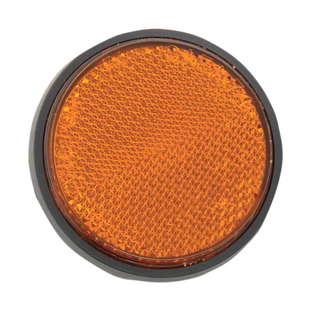 Reflector - 5mm Stud - Amber