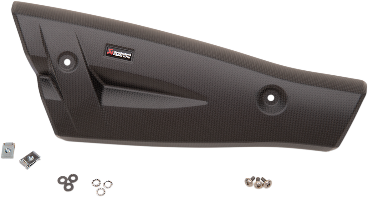 Escudo térmico - Fibra de carbono - Akrapovic