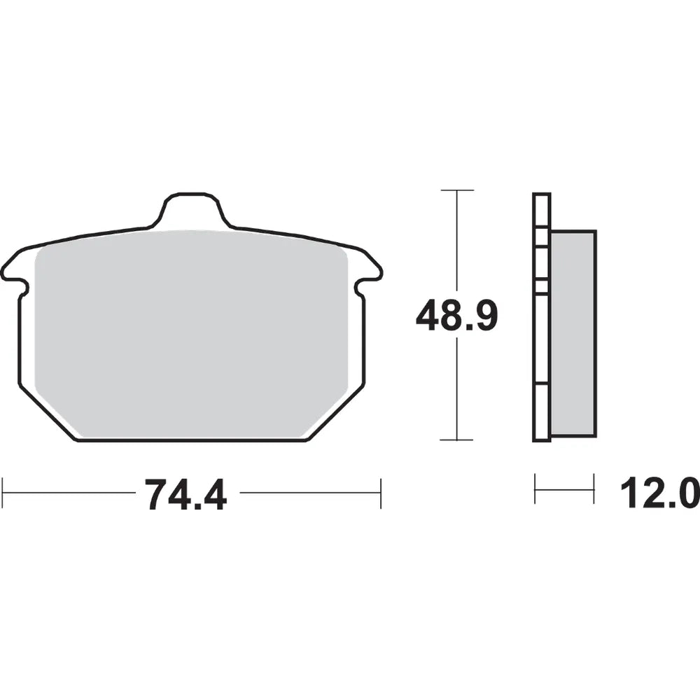 Ceramic Brake Pads - Harley-Davidson931