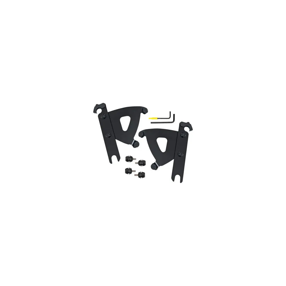 Road Warrior Trigger-Lock Mounting Kit - Black - FLSTF